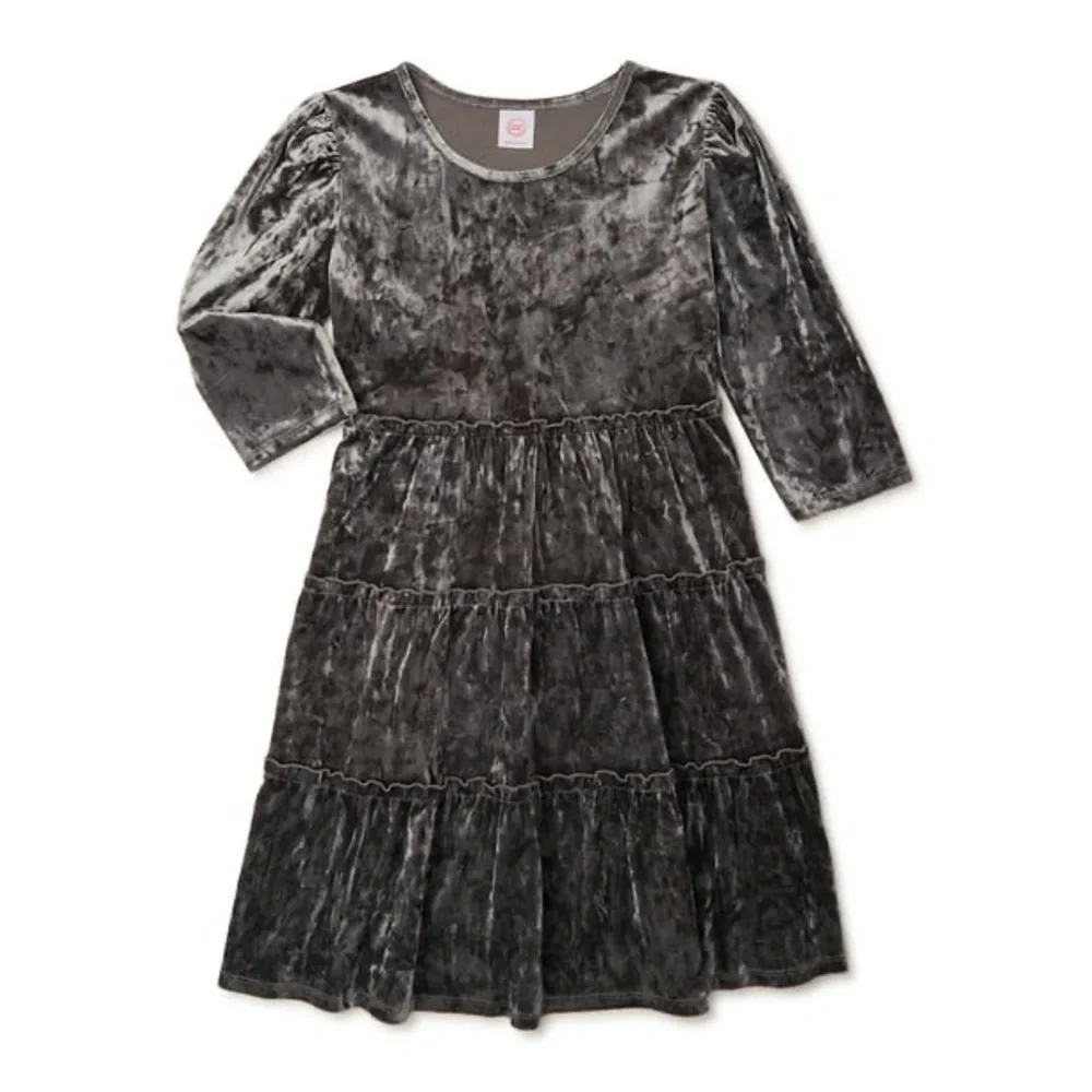Wonder Nation Girls Velour Dress Sizes XL 14/16 Plus